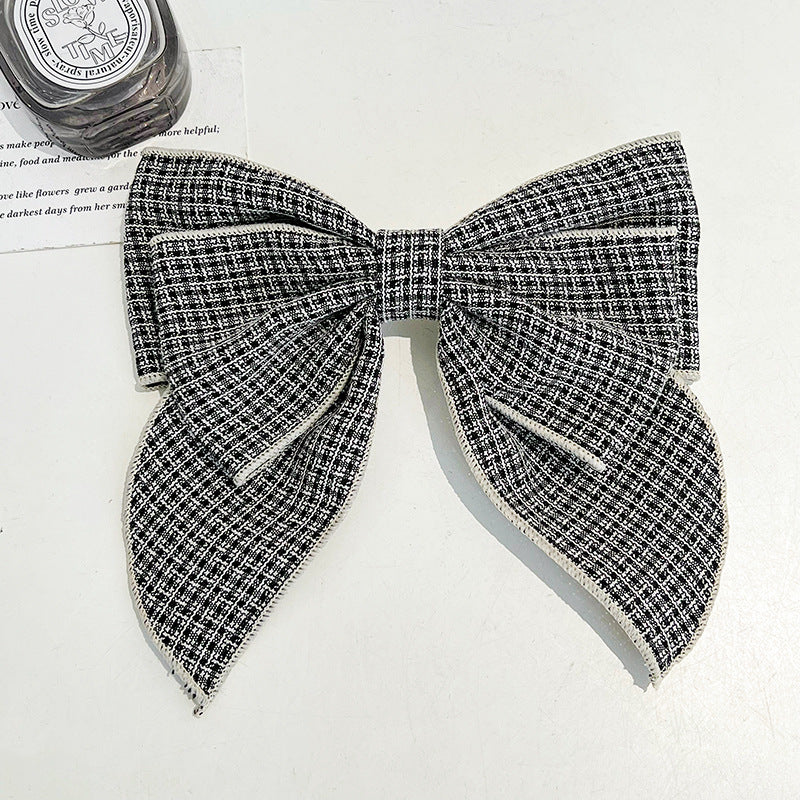 Pattern Hair Bow Clip - Dreami XO