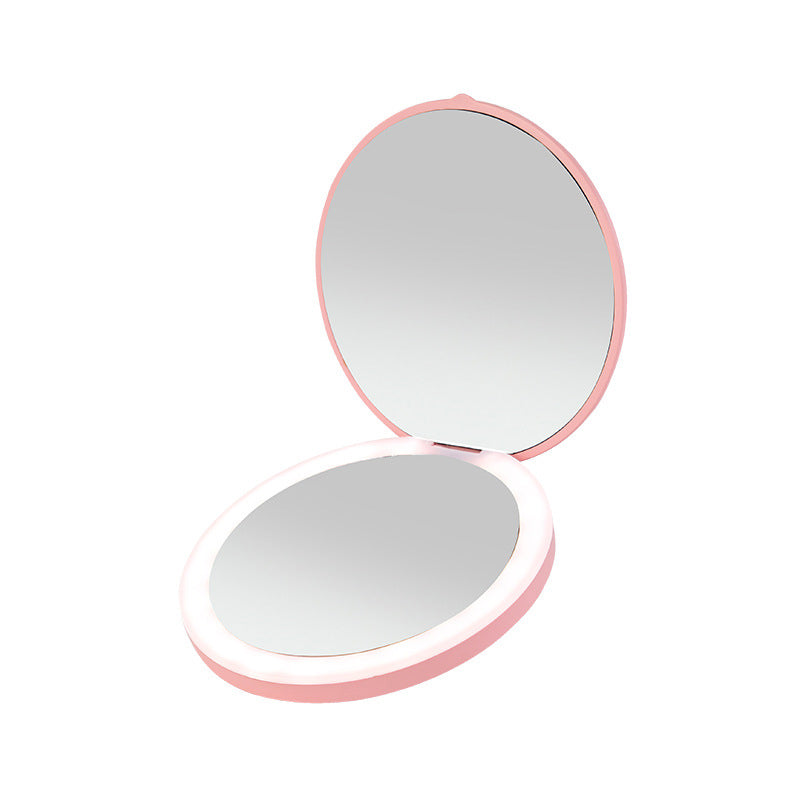 Mini portable LED light-emitting makeup mirror - Dreami XO