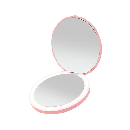 Mini portable LED light-emitting makeup mirror - Dreami XO