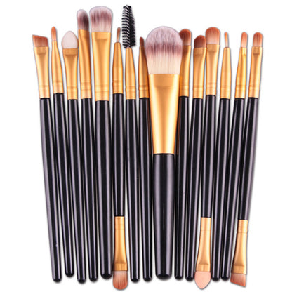 15Pcs Makeup Brushes Set - Dreami XO