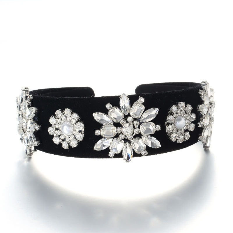 Ornate Flower Elegance Headband - Dreami XO