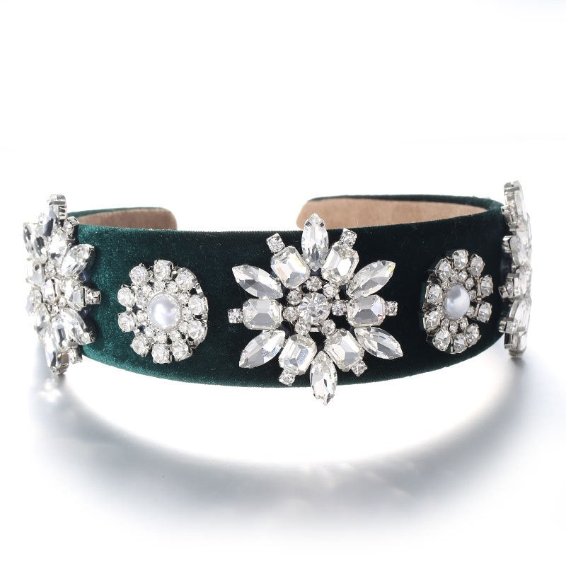 Ornate Flower Elegance Headband - Dreami XO