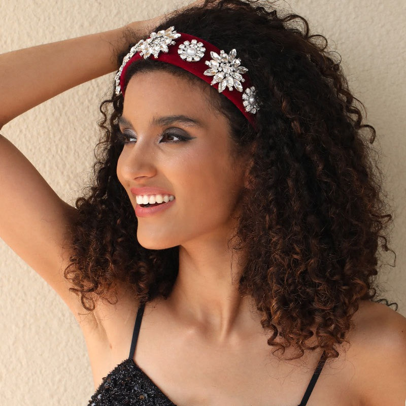 Ornate Flower Elegance Headband - Dreami XO