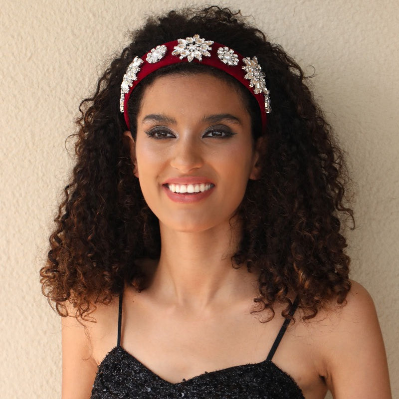 Ornate Flower Elegance Headband - Dreami XO