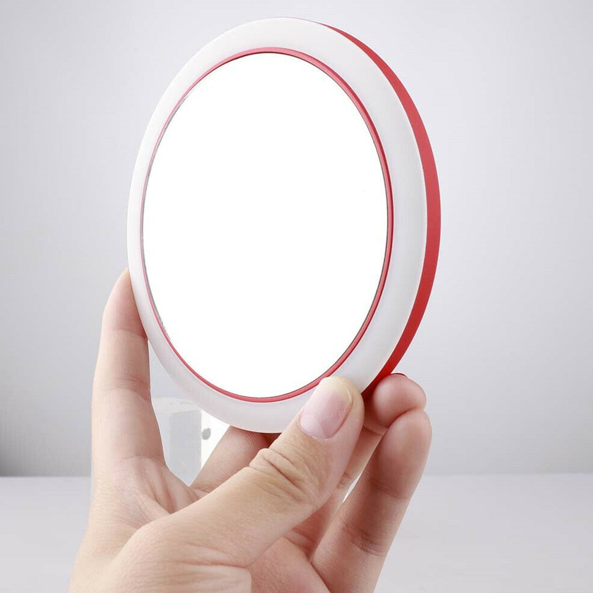 Portable LED FLAT Compact Mirror - Dreami XO