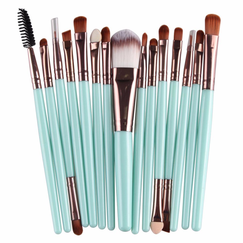 15Pcs Makeup Brushes Set - Dreami XO